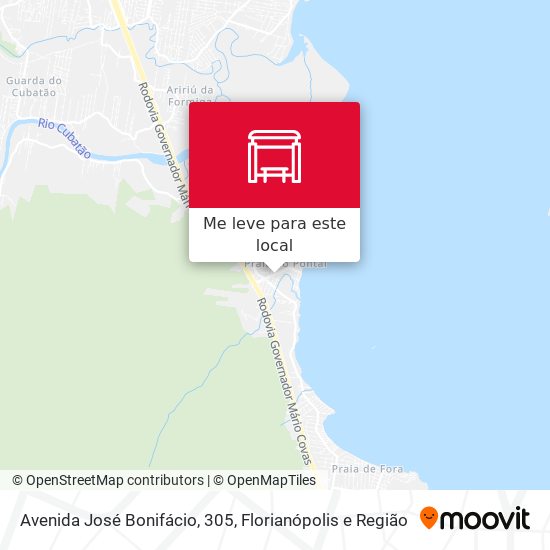 Avenida José Bonifácio, 305 mapa