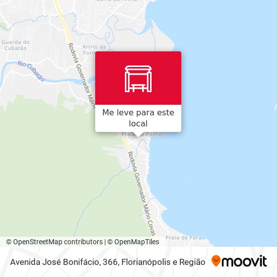 Avenida José Bonifácio, 366 mapa