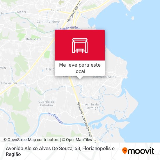 Avenida Aleixo Alves De Souza, 63 mapa