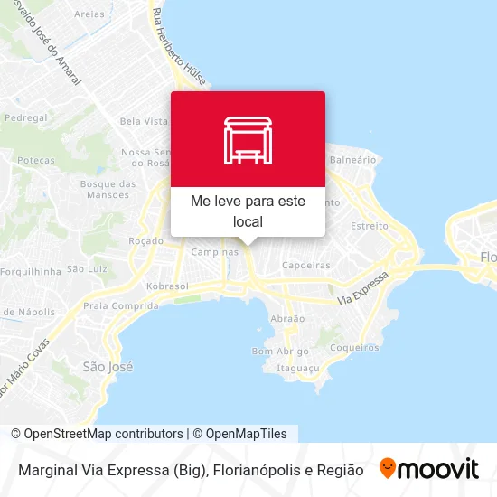 Marginal Via Expressa (Big) mapa