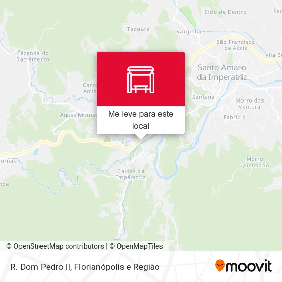 R. Dom Pedro II mapa