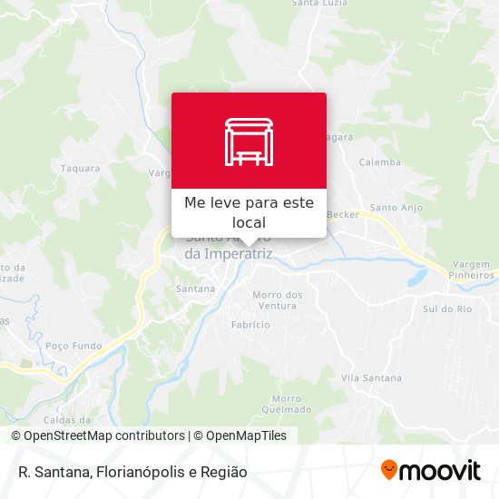 R. Santana mapa