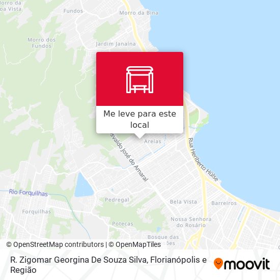 R. Zigomar Georgina De Souza Silva mapa