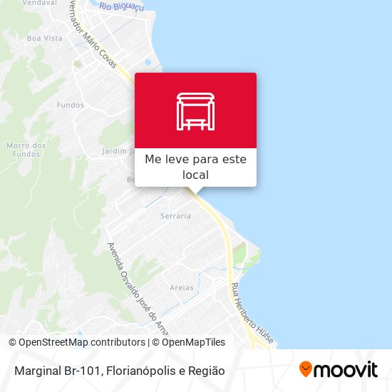 Marginal Br-101 mapa