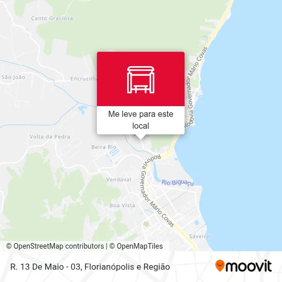 R. 13 De Maio - 03 mapa