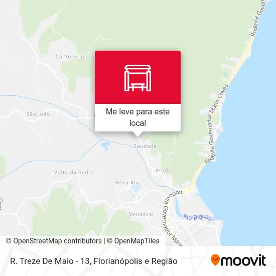 R. Treze De Maio - 13 mapa