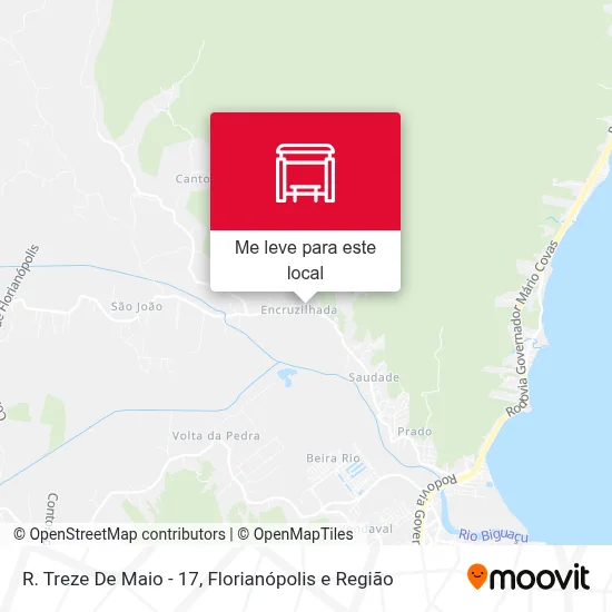 R. Treze De Maio - 17 mapa