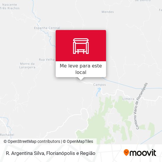 R. Argentina Silva mapa