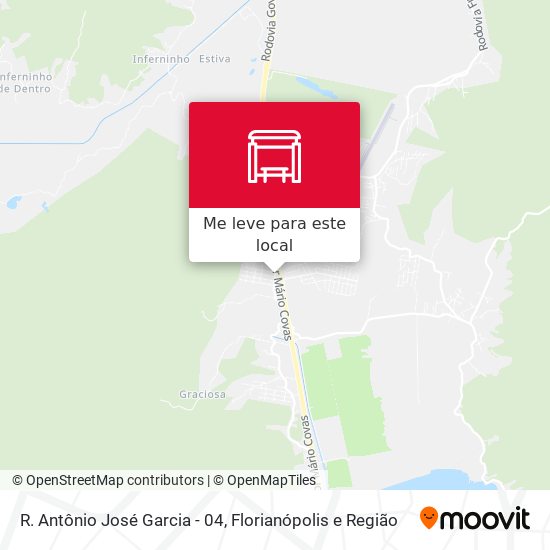 R. Antônio José Garcia - 04 mapa