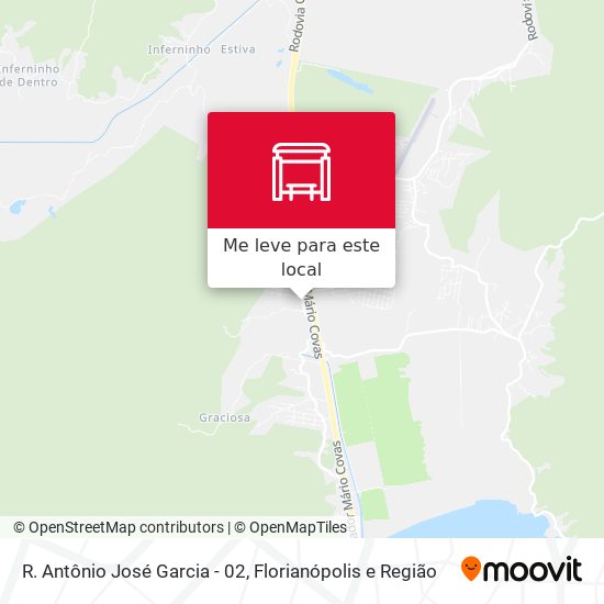 R. Antônio José Garcia - 02 mapa