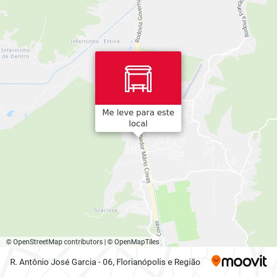 R. Antônio José Garcia - 06 mapa