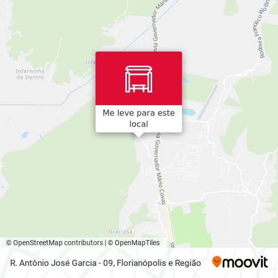 R. Antônio José Garcia - 09 mapa