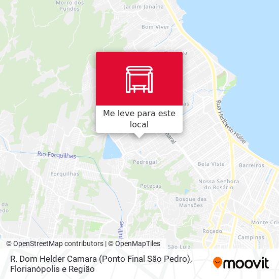 R. Dom Helder Camara (Ponto Final São Pedro) mapa