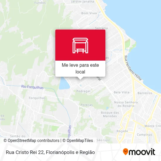 Rua Cristo Rei 22 mapa