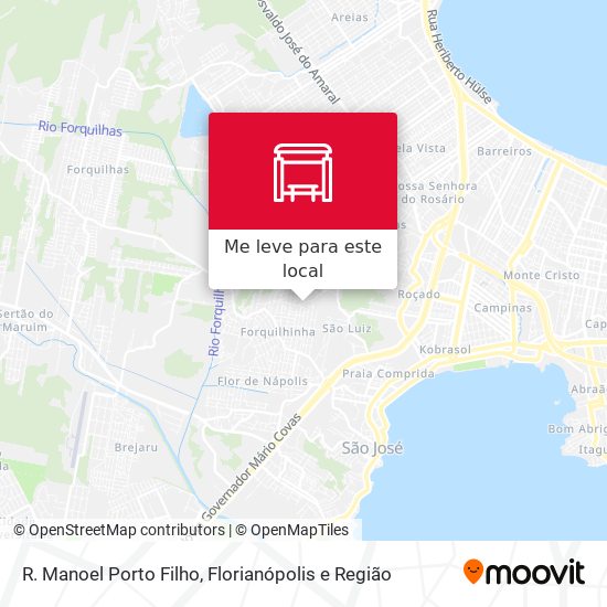 R. Manoel Porto Filho mapa