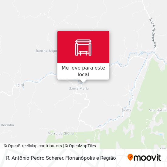 R. Antônio Pedro Scherer mapa