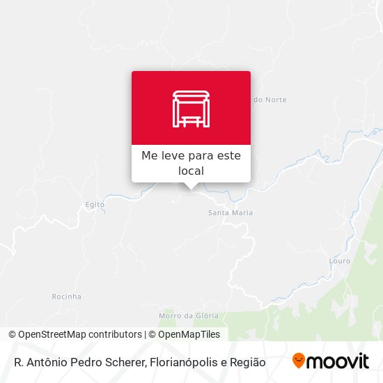 R. Antônio Pedro Scherer mapa