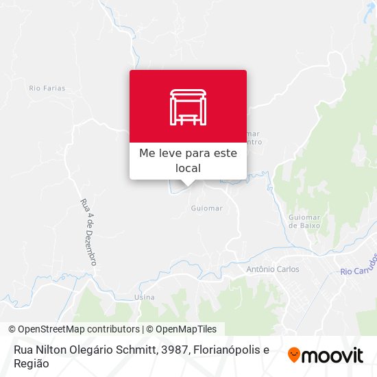 Rua Nilton Olegário Schmitt, 3987 mapa