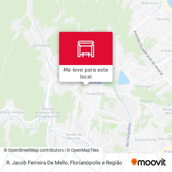 R. Jacob Ferreira De Mello mapa