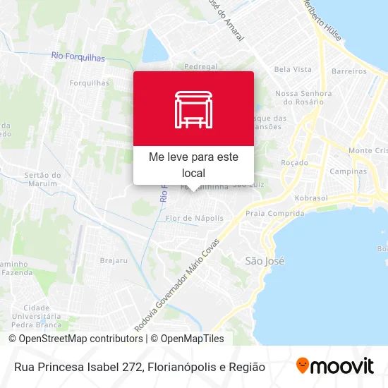 Rua Princesa Isabel 272 mapa