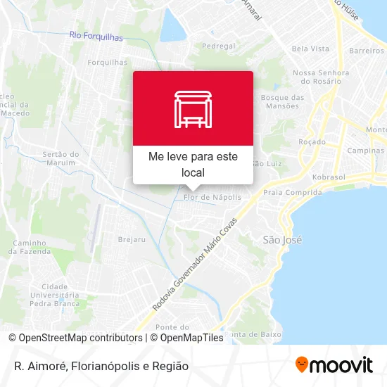 R. Aimoré mapa