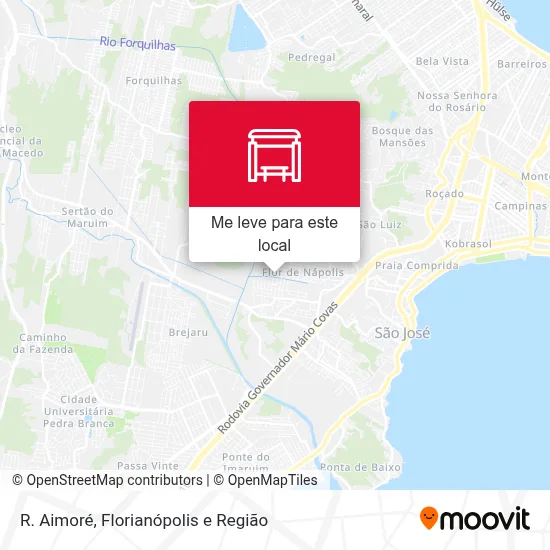 R. Aimoré mapa