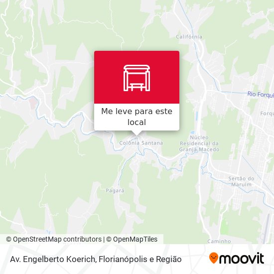 Av. Engelberto Koerich mapa