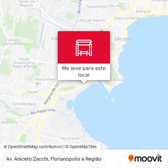 Av. Aniceto Zacchi mapa