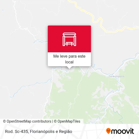 Rod. Sc-435 mapa