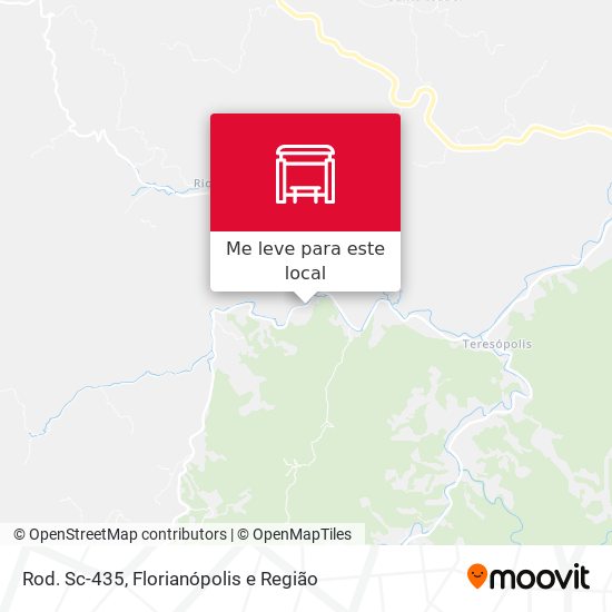 Rod. Sc-435 mapa