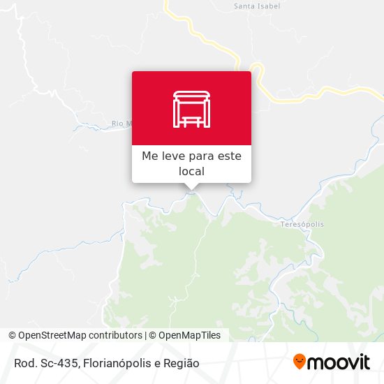 Rod. Sc-435 mapa