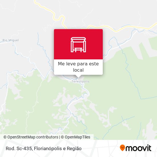Rod. Sc-435 mapa