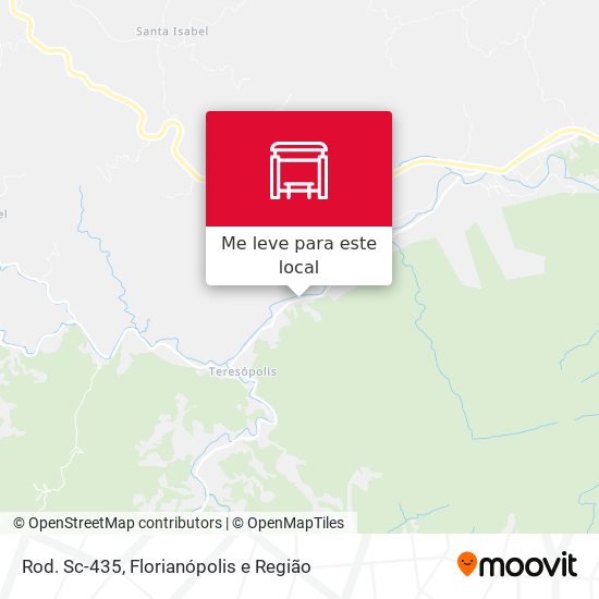 Rod. Sc-435 mapa