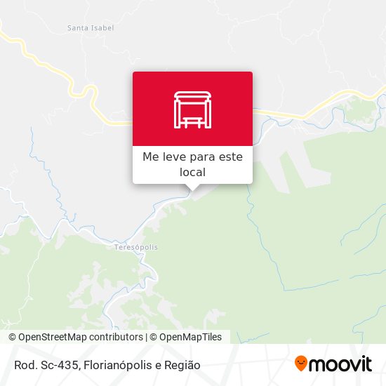 Rod. Sc-435 mapa