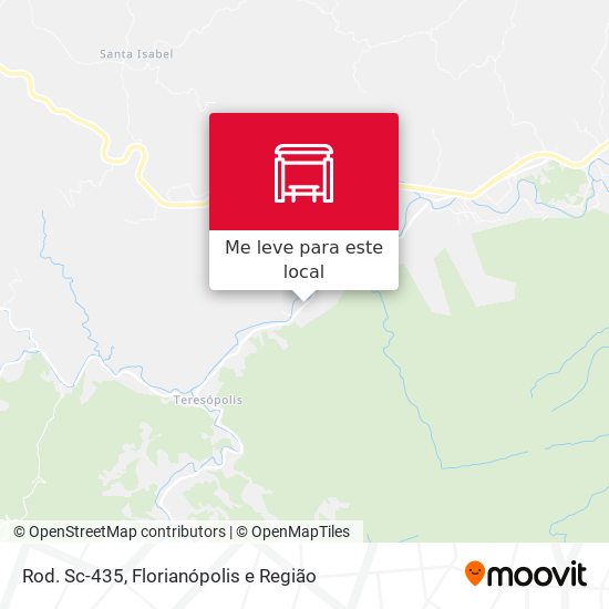 Rod. Sc-435 mapa