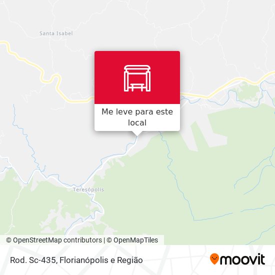 Rod. Sc-435 mapa