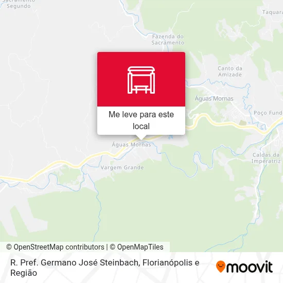 R. Pref. Germano José Steinbach mapa