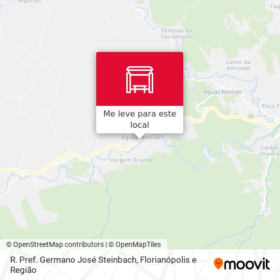 R. Pref. Germano José Steinbach mapa