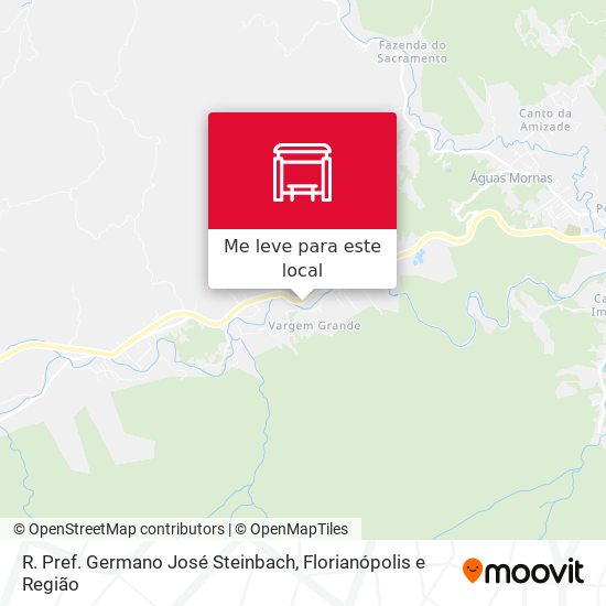 R. Pref. Germano José Steinbach mapa