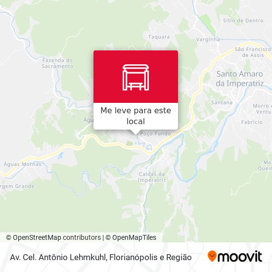 Av. Cel. Antônio Lehmkuhl mapa