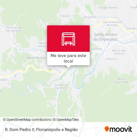 R. Dom Pedro II mapa