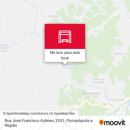 Rua José Francisco Kuhnen, 3331 mapa