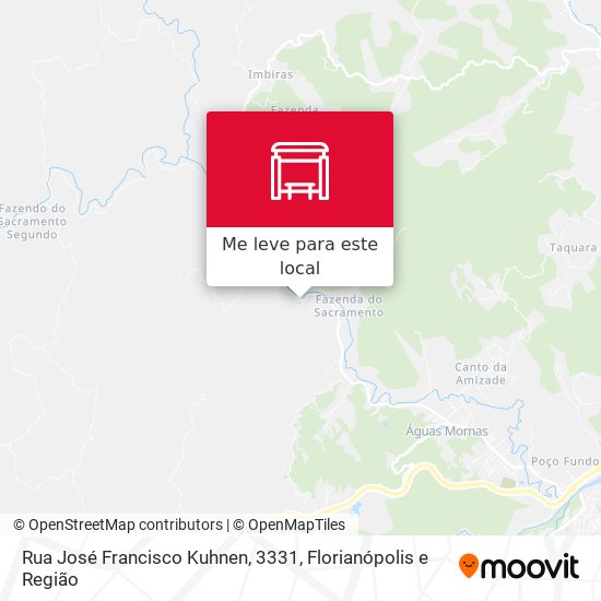 Rua José Francisco Kuhnen, 3331 mapa