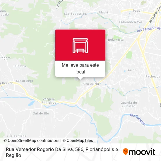 Rua Vereador Rogerio Da Silva, 586 mapa