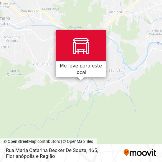 Rua Maria Catarina Becker De Souza, 465 mapa