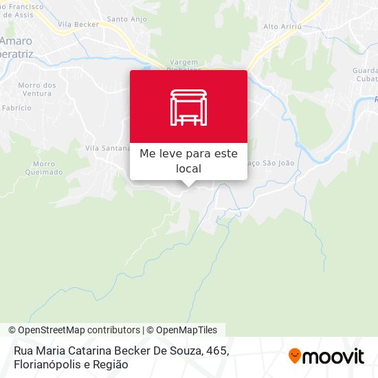 Rua Maria Catarina Becker De Souza, 465 mapa