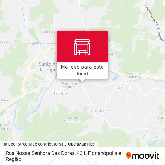 Rua Nossa Senhora Das Dores, 431 mapa