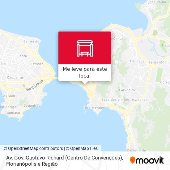 Av. Gov. Gustavo Richard (Centro De Convenções) mapa