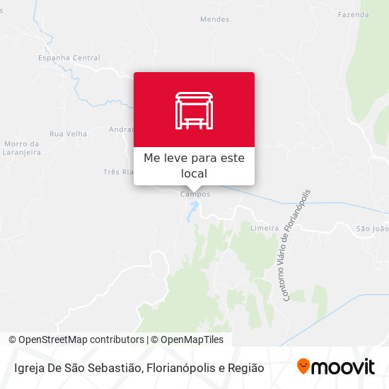 Igreja De São Sebastião mapa
