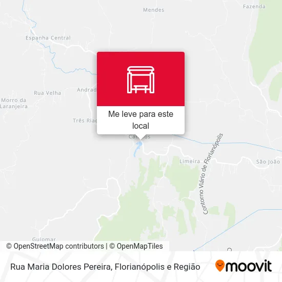 Rua Maria Dolores Pereira mapa